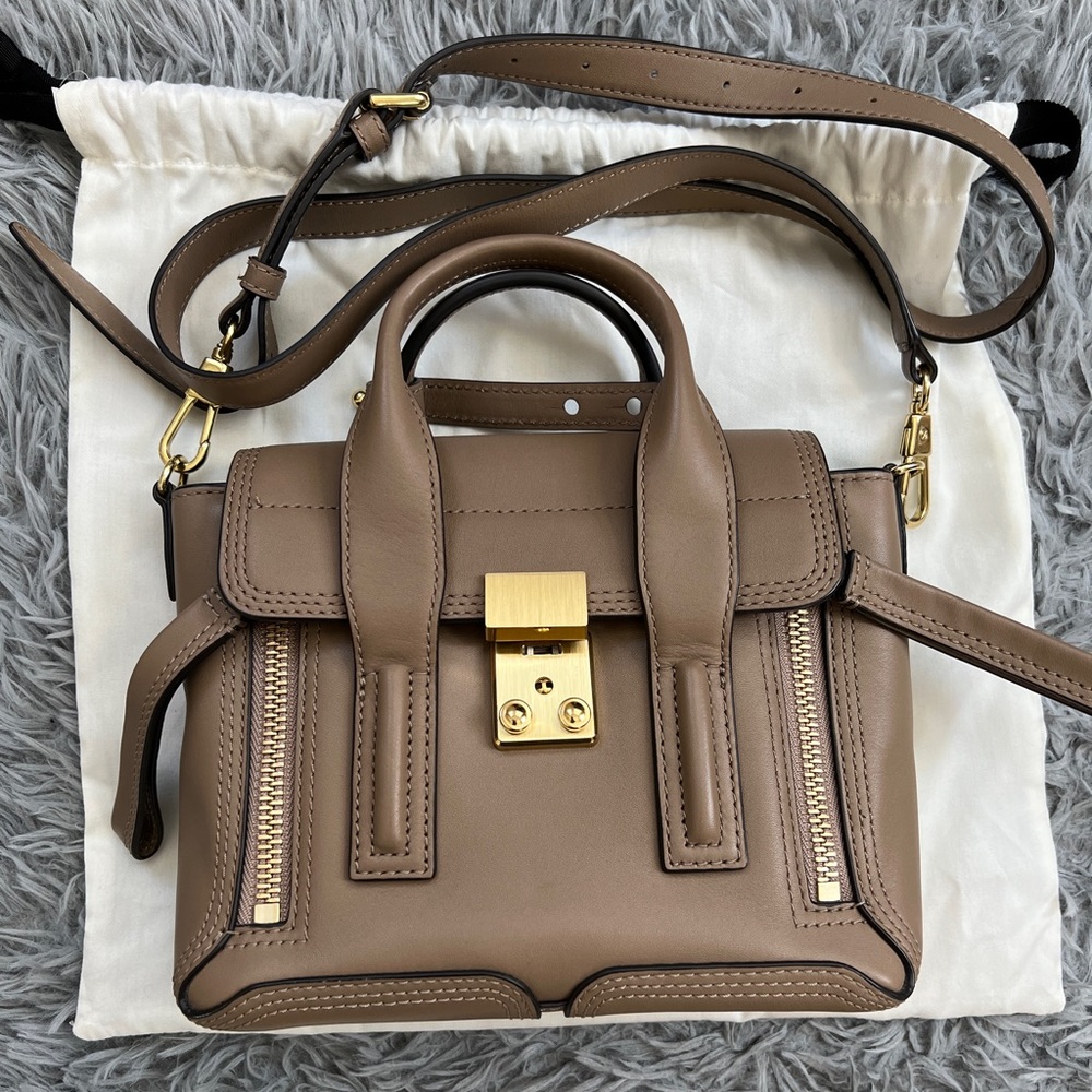 3.1 Phillip Lim Taupe Mini Pashli Bag (Taupe) EXCELLENT CONDITION